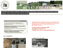 Tablet Screenshot of bunkermuzeum.hu